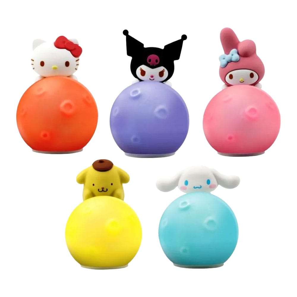 Sanrio Figuras mini Little Moon Light Series Hello Kitty and Friends 8 cm Expositor (12) Frikytopia