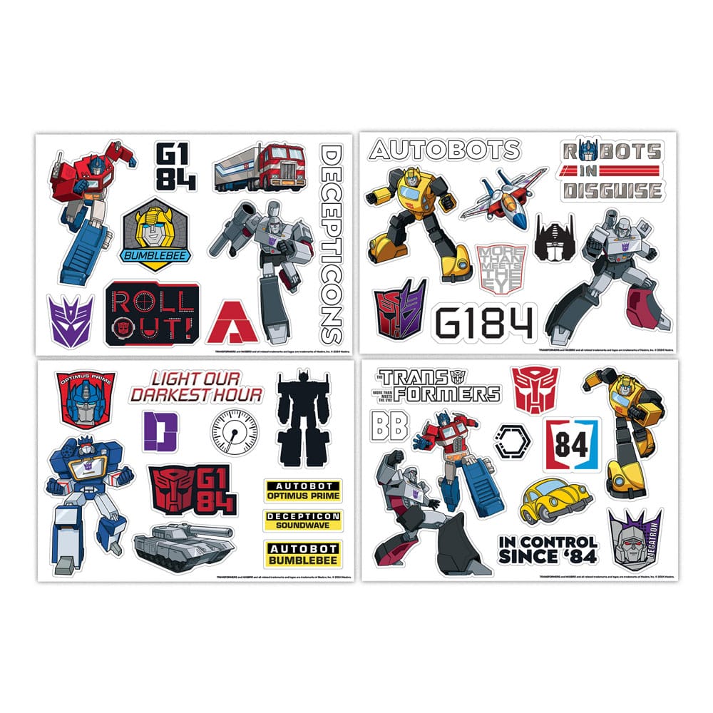 Transformers Set de Pegatinas Various Frikytopia