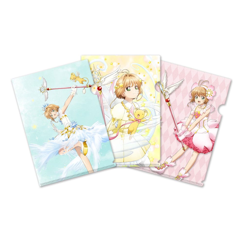 Cardcaptor Sakura Clear Card Set de 3 Fundas transparentes Frikytopia