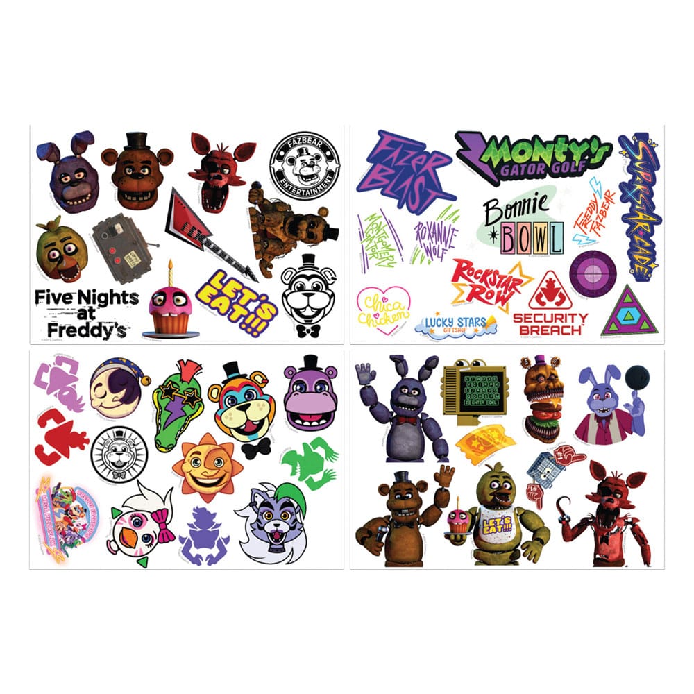 Five Nights at Freddy's Pegatina Tech Frikytopia