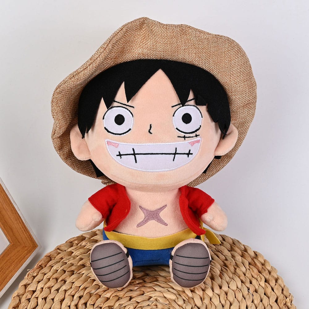 One Piece Peluche Monkey D. Luffy Gear 5 New World Ver. 20 cm Frikytopia