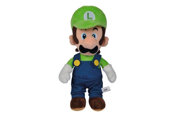 Peluche Luigi Super Mario Bros 30 cm Frikytopia