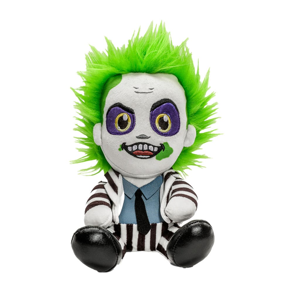 Beetlejuice Peluche Phunny Beetlejuice Sitting with Striped Outfit 18 cm Frikytopia
