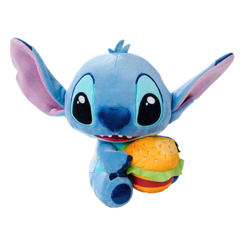 Lilo & Stitch Peluche Stitch with Burger 25 cm Frikytopia