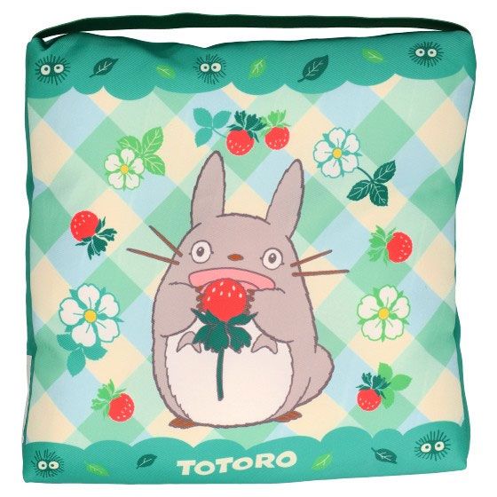 Mi vecino Totoro Cojín Totoro & Strawberries 30 x 30 x 5 cm Frikytopia