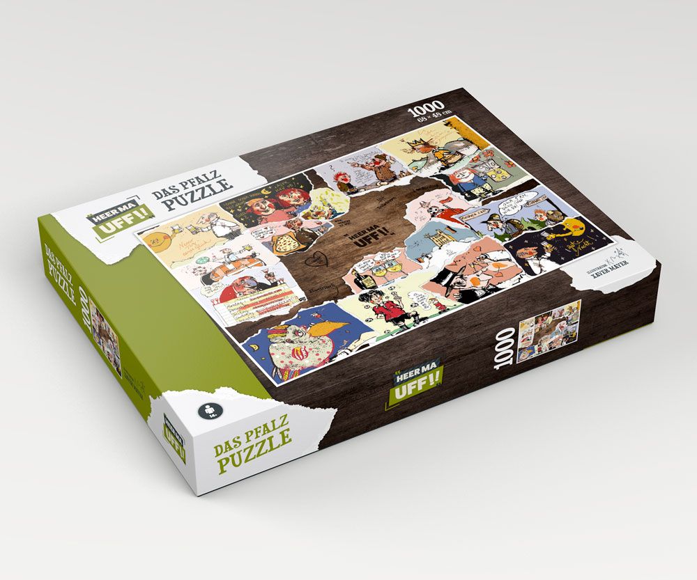 Heer Ma Uff!! - Das Pfalzpuzzle - Puzzle (1000 pieces) Frikytopia