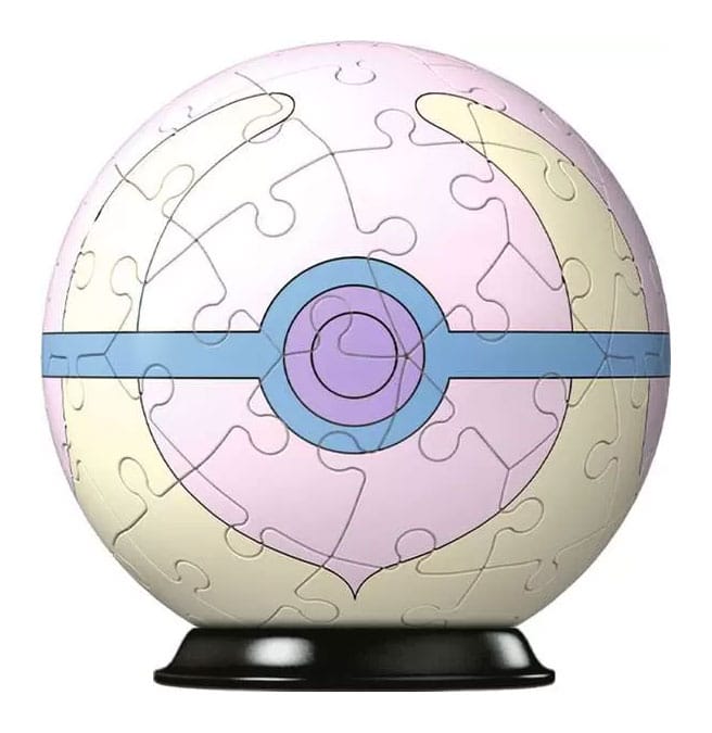 Pokémon Puzzle 3D Pokéballs: Sana Ball (55 piezas) Frikytopia