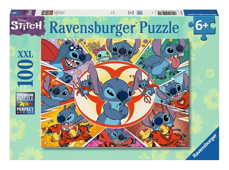 Disney Puzzle para niños XXL Stitch: In my World (100 piezas) Frikytopia