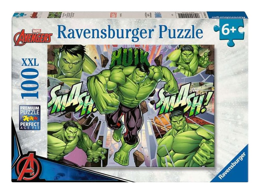 Marvel Puzzle para niños XXL The Incredible Avenger (100 piezas) Frikytopia