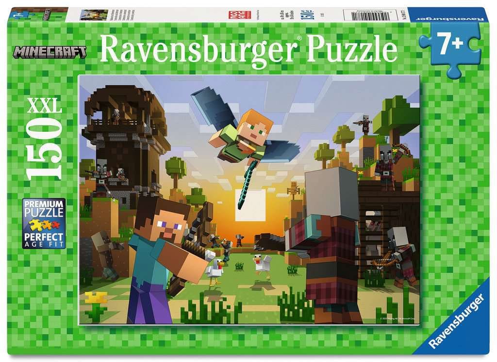 Minecraft Puzzle para niños XXL Building an Adventure (150 piezas)