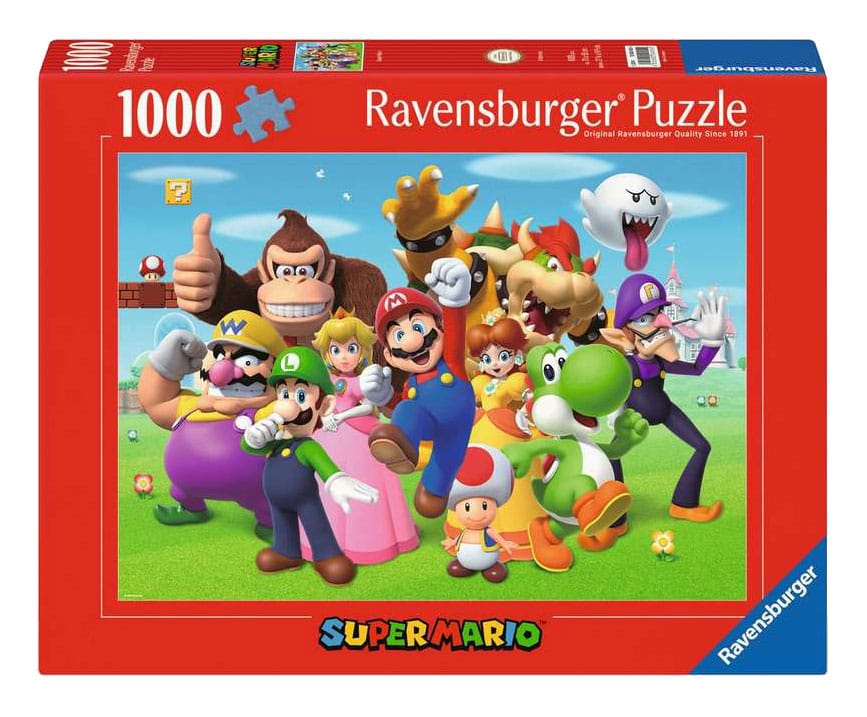 Nintendo Challenge Puzzle Super Mario 1000 Piezas)