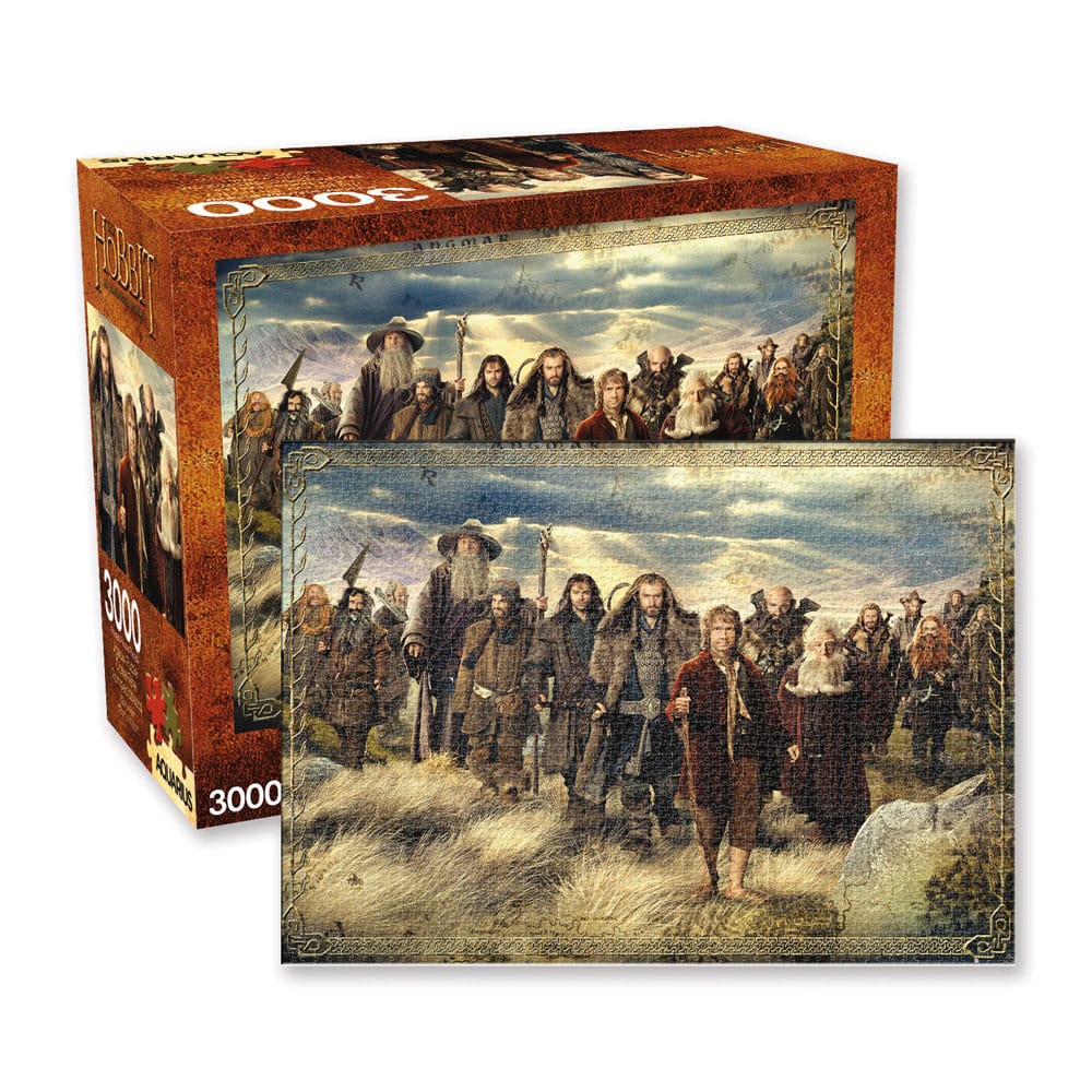 El Hobbit: un Viaje Inesperado Puzzle Map (3000 Piezas)