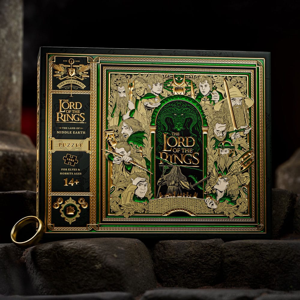 El Señor de los Anillos Puzzle Multi-Dimensionales (1000 piezas) Frikytopia