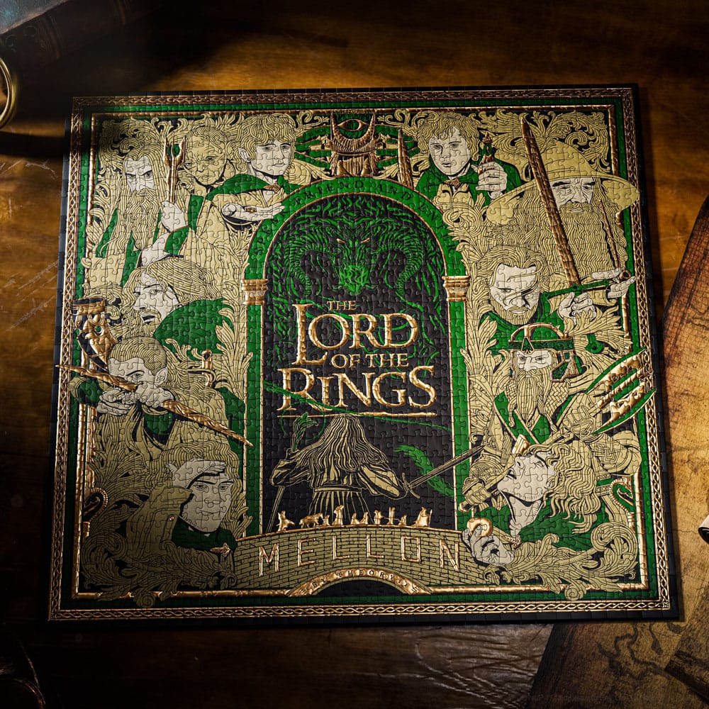 El Señor de los Anillos Puzzle Multi-Dimensionales (1000 Piezas)