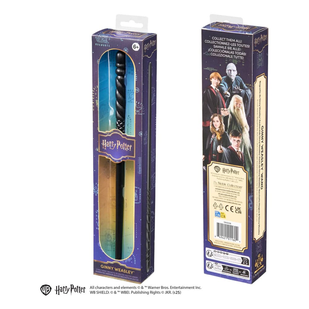 Harry Potter Varita de juego de rol Ginny Weasley 30 cm Frikytopia