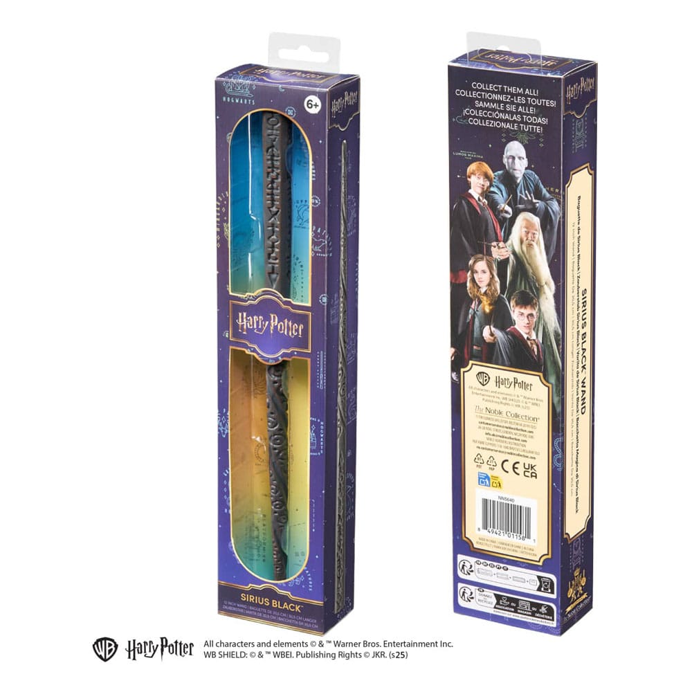 Harry Potter Varita de juego de rol Sirius Black 30 cm Frikytopia