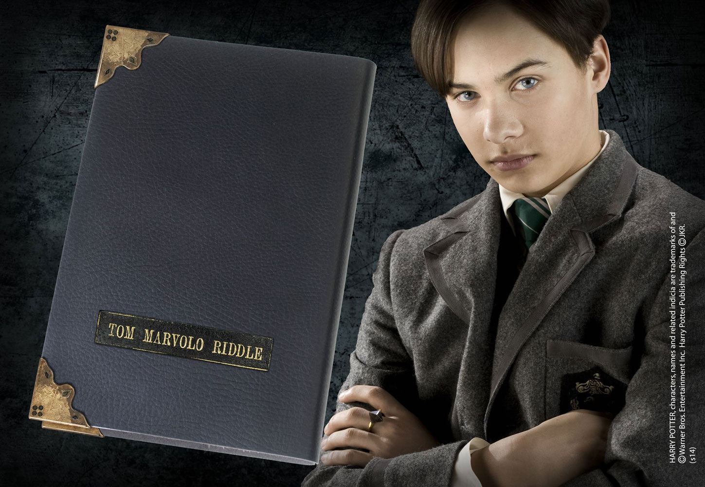 Replica the noble collection harry potter diario de tom riddle pulgadasvoldemort pulgadas