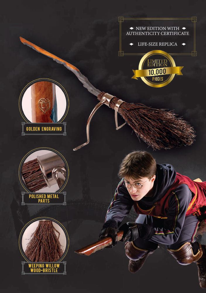 Harry Potter Réplica 1/1 Escoba Saeta de Fuego 2022 Edition Frikytopia