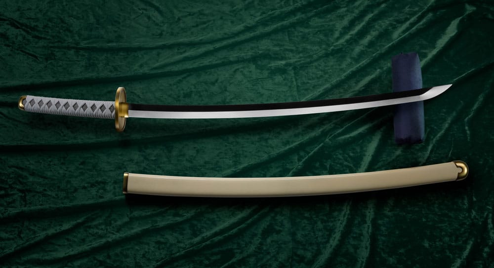 One Piece Set de 3 Réplicas Proplica 1/1 Espadas Roronoa Zoro Three Sword Style 95 cm