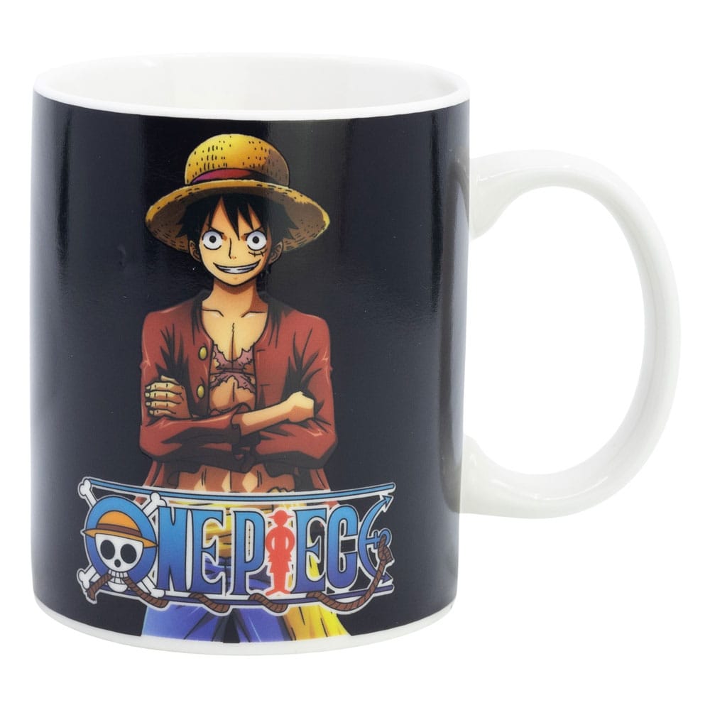 One Piece Taza Sensitiva al Calor Luffy 325 ml