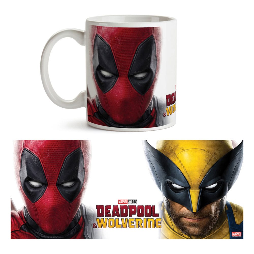 Marvel Taza Deadpool & Wolverine Come Together