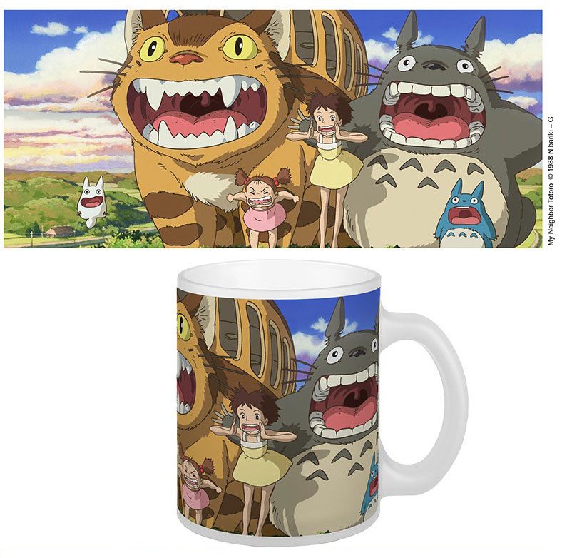 Studio Ghibli Taza Nekobus & Totoro Frikytopia