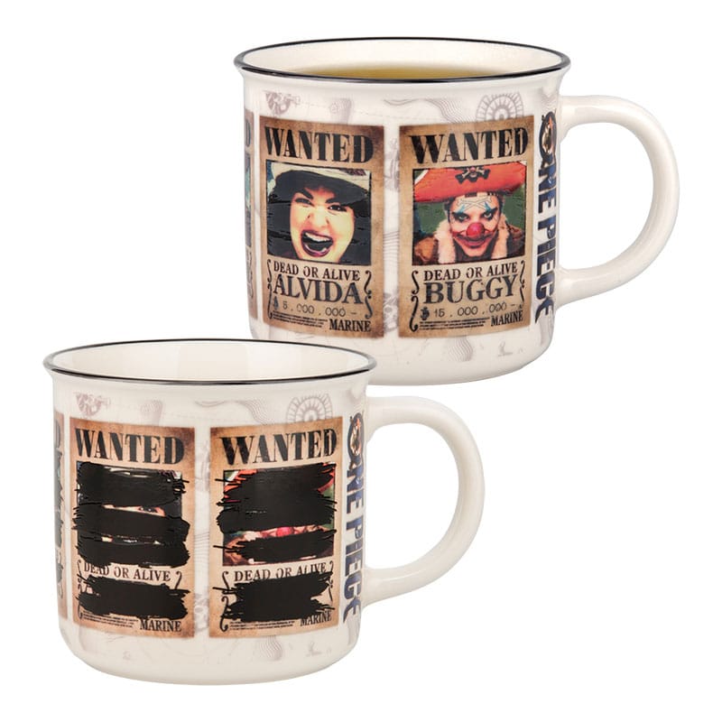 One Piece Taza sensitiva al calor Frikytopia