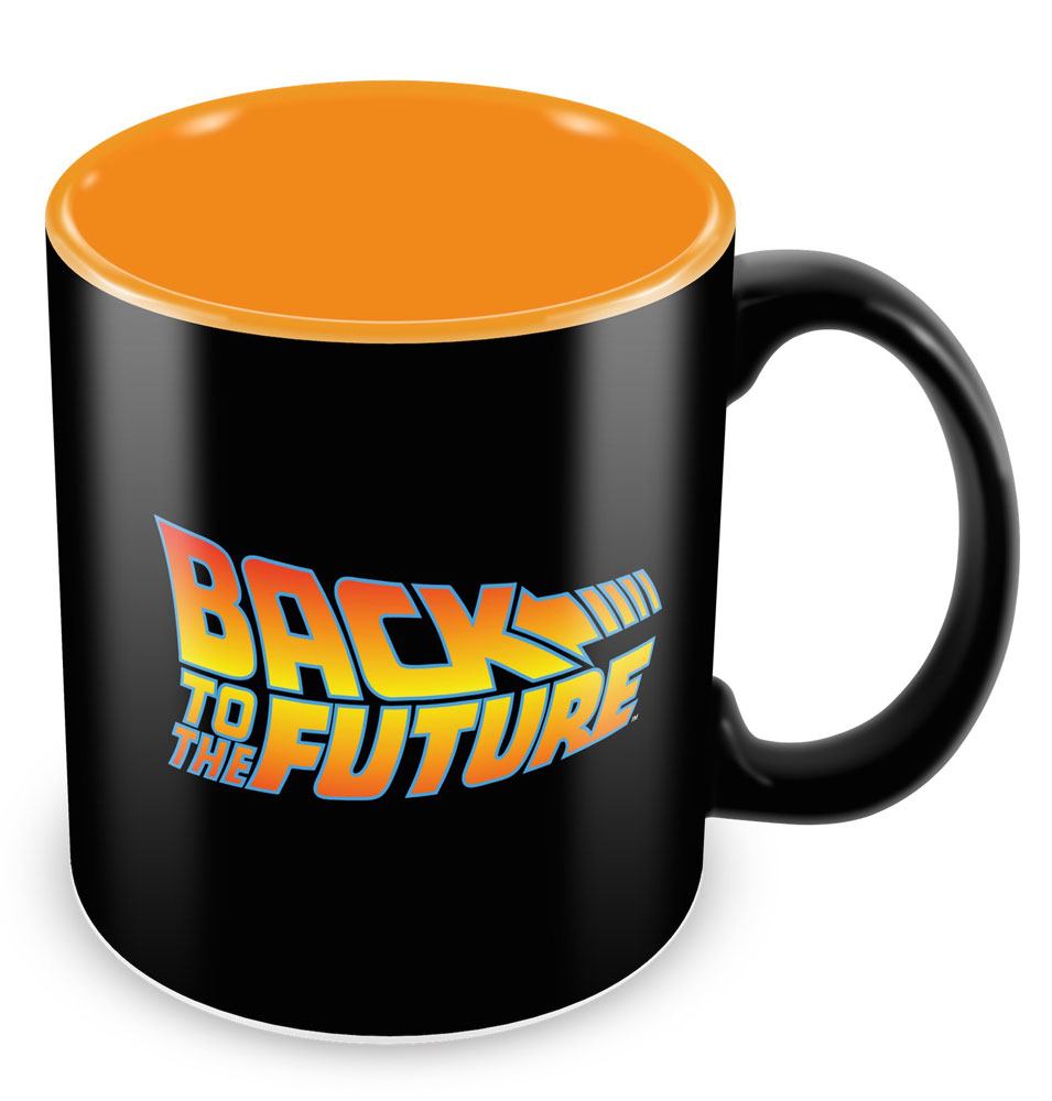 Taza logo Regreso al Futuro Frikytopia