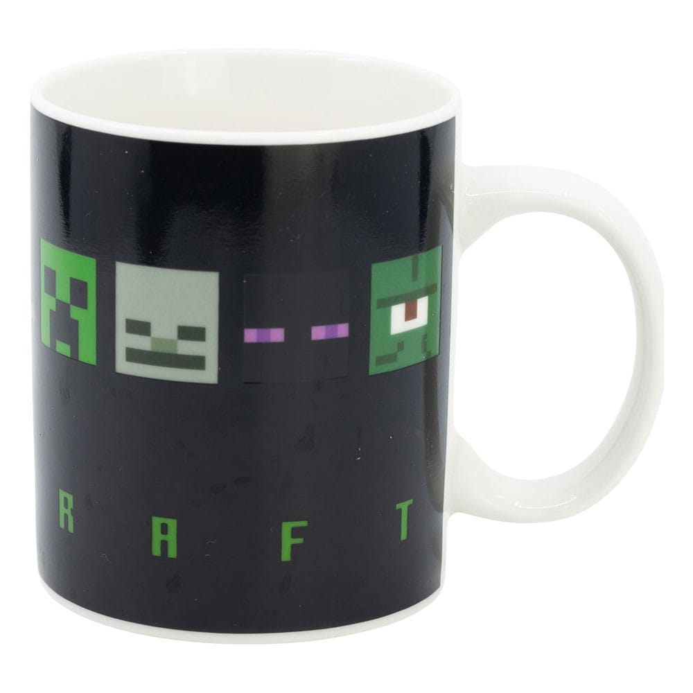 Minecraft Taza Sensitiva al Calor Squared Pattern 325 ml