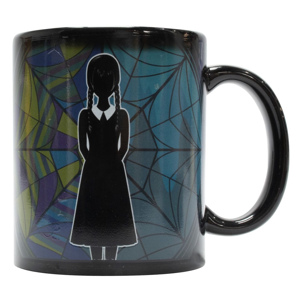 Wednesday Taza sensitiva al calor Ophelia Window 330 ml Frikytopia