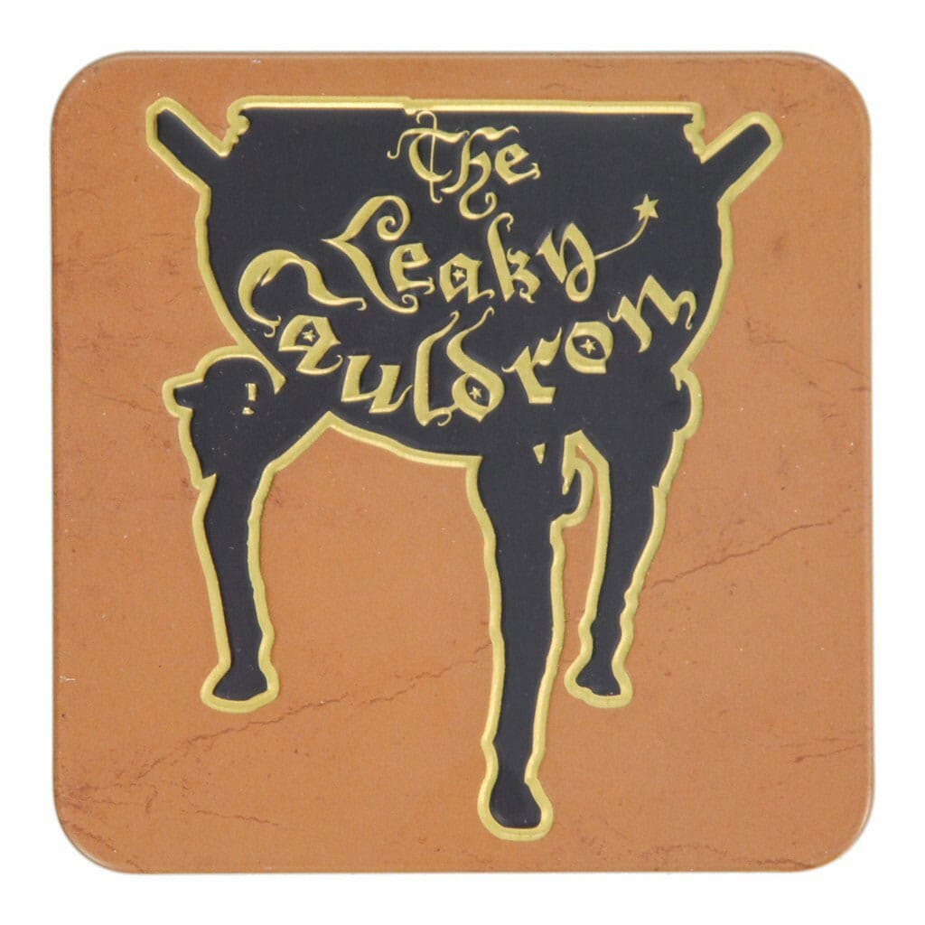 Harry Potter: Leaky Cauldron Glass and Coaster Set Frikytopia