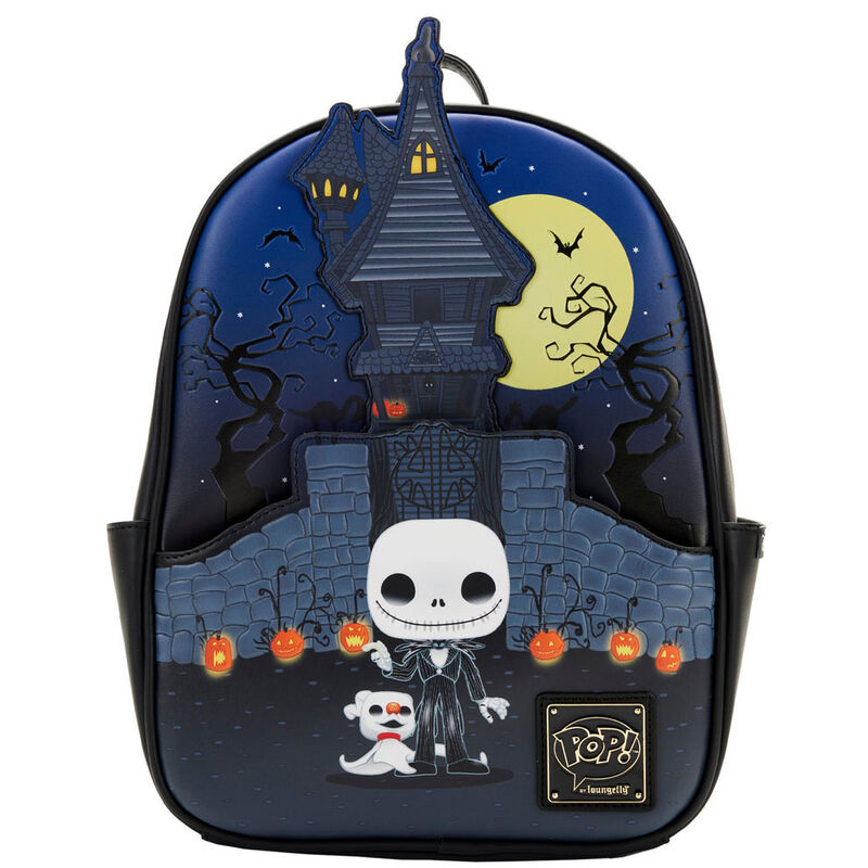 Mochila Jack Skellington Pesadilla Antes de Navidad Disney Loungefly Frikytopia