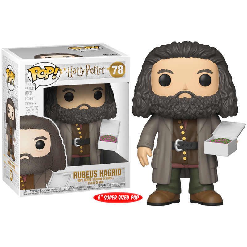 Figura POP Harry Potter Hagrid With Cake 15 cm Frikytopia