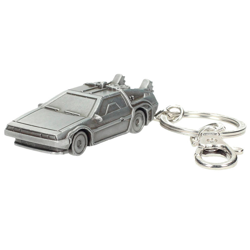 Llavero 3D Metal Delorean Regreso al Futuro