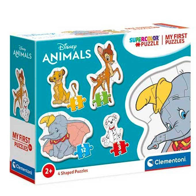 Puzzle My First Puzzle Animal Friends Disney 3-6-9-12pzs Frikytopia