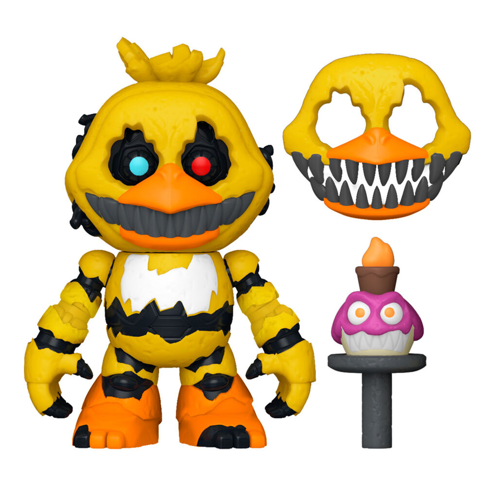 Blister 2 Figuras Snaps! Five Nights At Freddys Toy Chica And Nightmare Chica