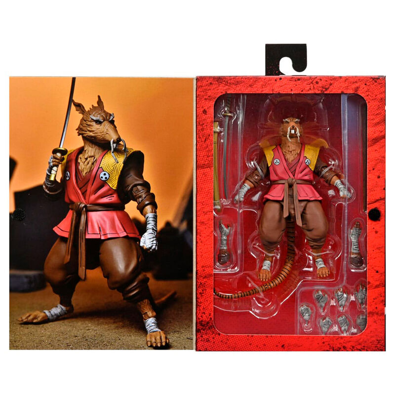 Figura Ultimate Splienter Teenage Mutant las Tortugas Ninja 18 cm Frikytopia
