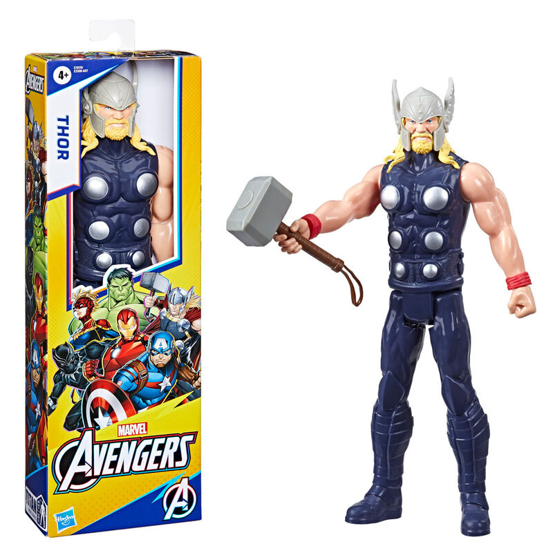 Figura Thor Deluxe Titan Hero Vengadores Avengers Marvel 30 cm Frikytopia