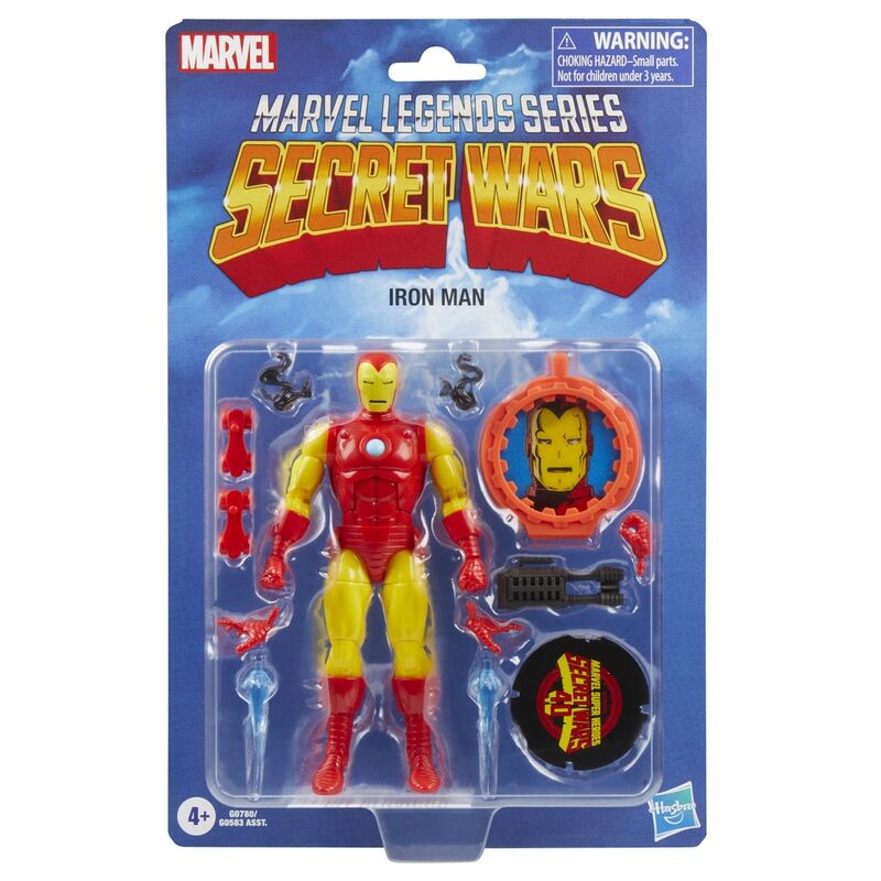 Figura Iron Man Secret Wars Marvel Legends Series 15 cm Frikytopia