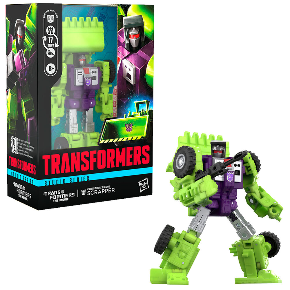 Figura Constructicon Scrapper Studio Series Transformers 16,5 cm Frikytopia