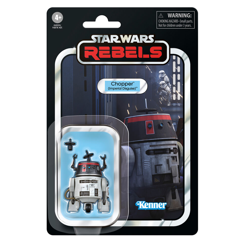 Figura hasbro star wars rebels chopper imperial disguise