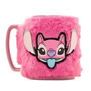 Taza Funda de Peluche Angel Disney 440ml