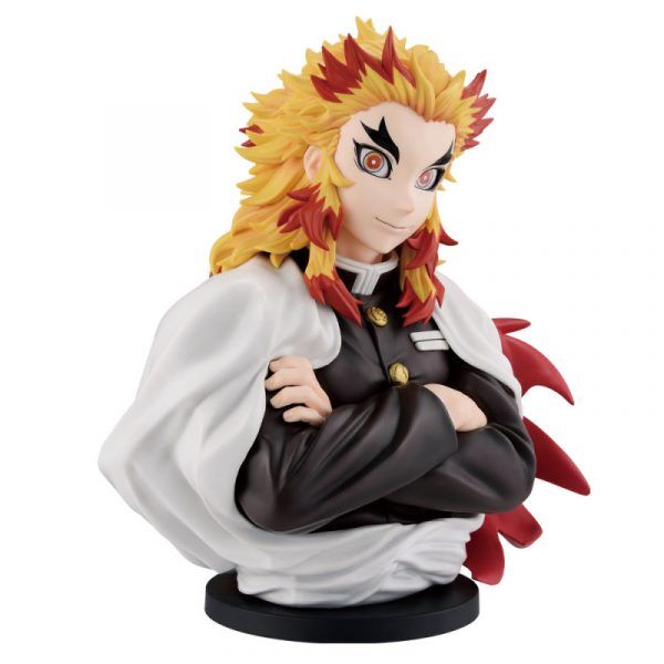 Figura Ichibansho Kyojuro Rengoku Keep Your Heart Burning Demon Slayer Kimetsu No Yaiba 20 cm Frikytopia