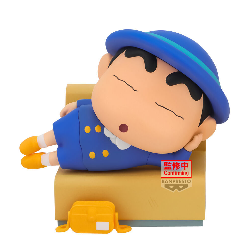 Figura Banpresto Crayon Shinchan Nakayoshi Memories Let's Go To Kindergarten With Bochan Shinnosuke 7 cm Frikytopia