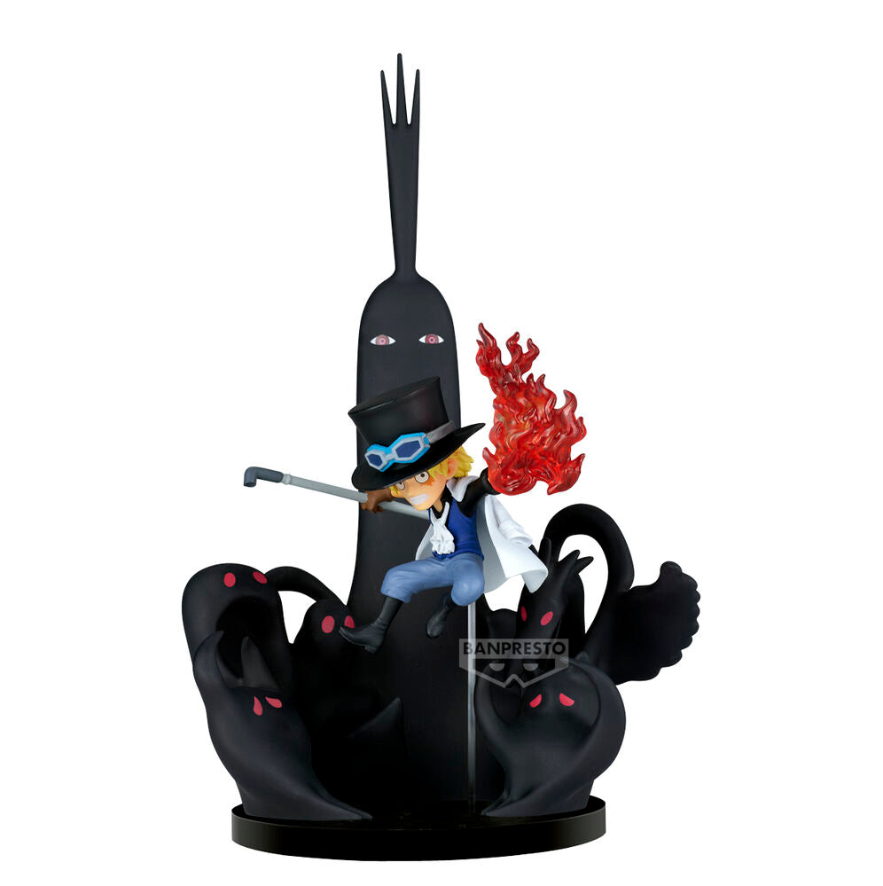 Figura World Collectable Sabo & Five Elders One Piece 14 cm Frikytopia