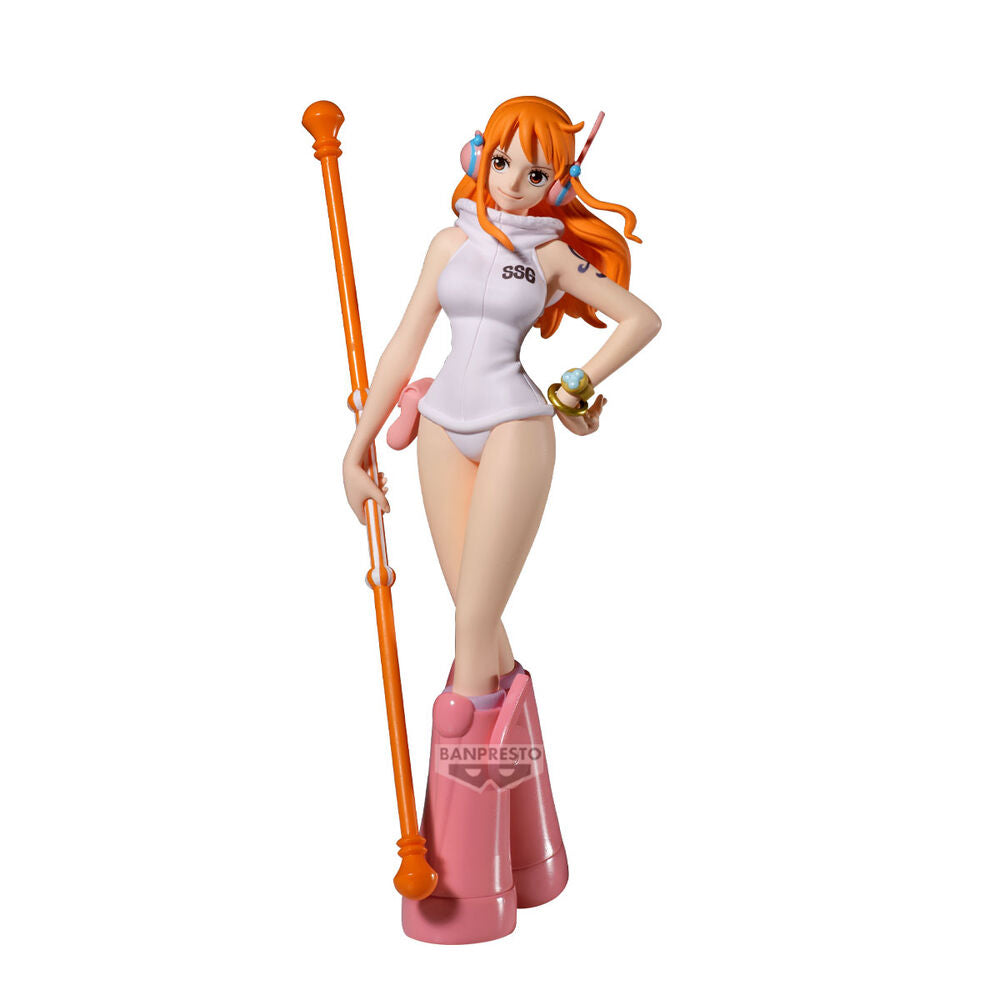 Figura Banpresto One Piece The Shukko Nami Egghead Ver. 16 cm Frikytopia