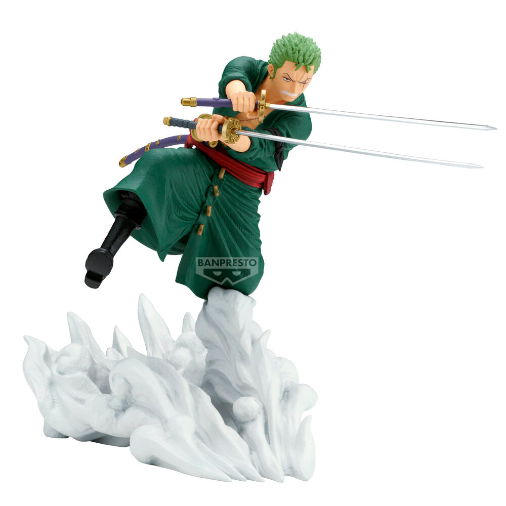 Figura Banpresto One Piece Senkozekkei Roronoa Zoro Egghead Ver. 15 cm Frikytopia