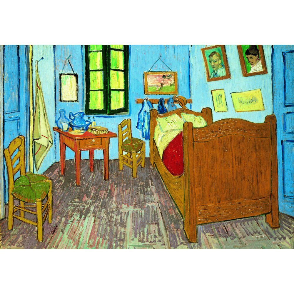 Puzzle Bedroom in Arles Van Gogh Museum 1000pzs Frikytopia