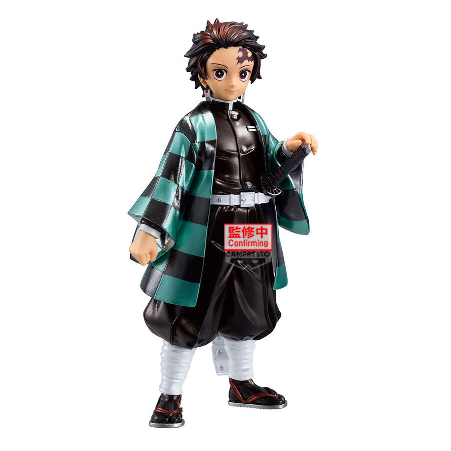 Figura Banpresto Demon Slayer Kimetsu No Yaiba Grandista Tanjiro Kamado Special Color Ver. 24 cm Frikytopia