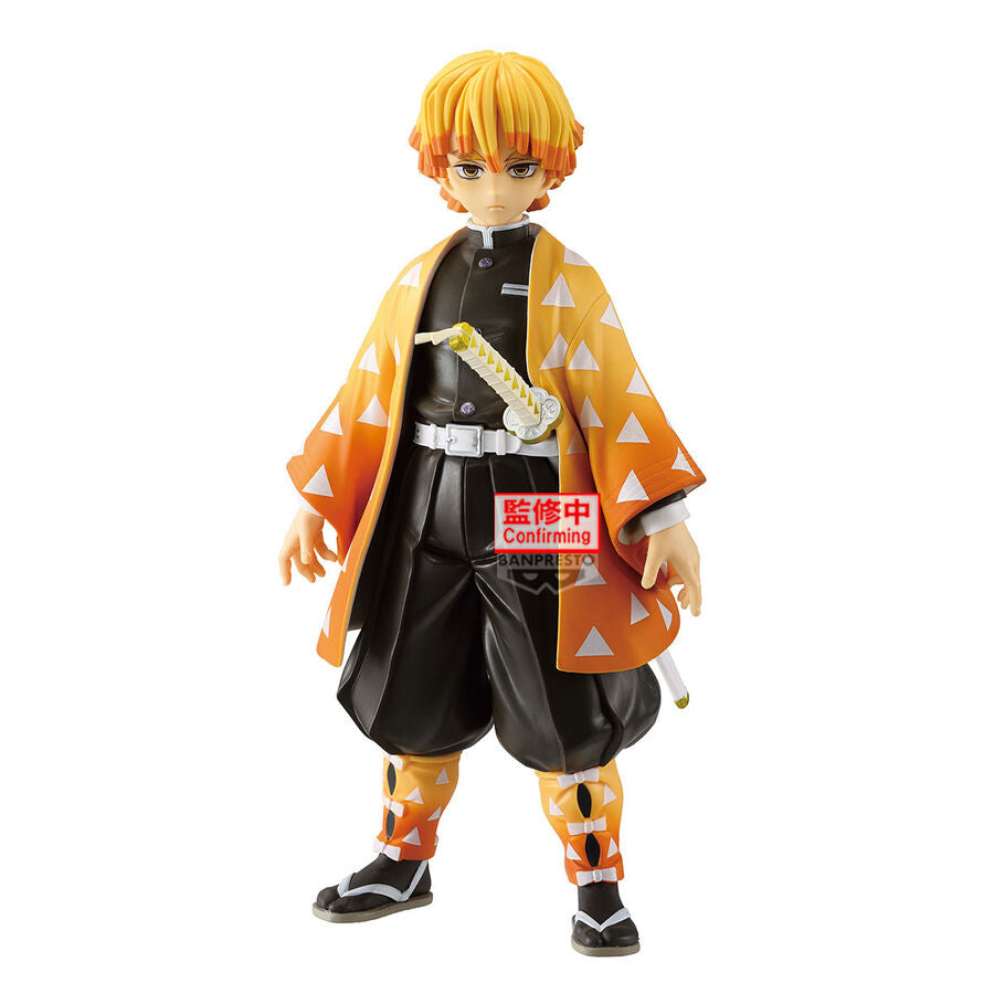 Figura Banpresto Demon Slayer Kimetsu No Yaiba Grandista Zenitsu Agatsuma Another Ver. Ver.a 24 cm